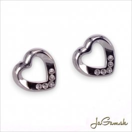 Náušnicové puzety 11mm CHIRURGICKÁ OCEĽ, 2ks (CH1678)